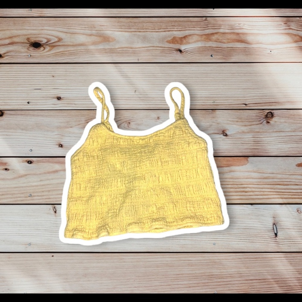 Light yellow tank top